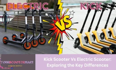 Kick Scooter Vs Electric Scooter