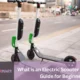 What is an Electric Scooter | A Detailed Guide for Beginners with two electric scooters parked on the side of the road