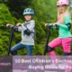 Two kids on the Best Children's Electric Scooters
