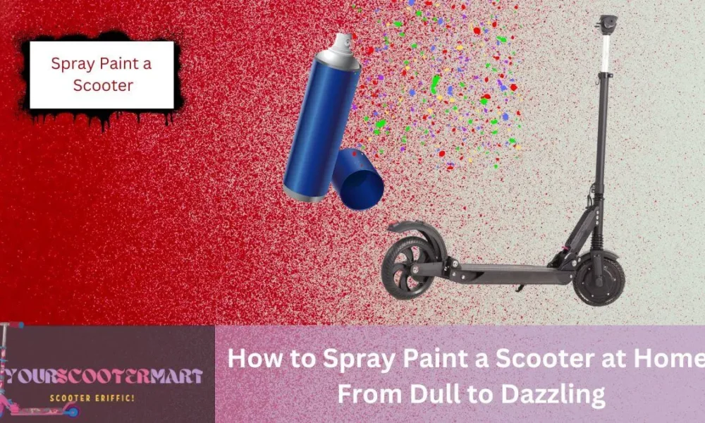 How to Spray Paint a Scooter