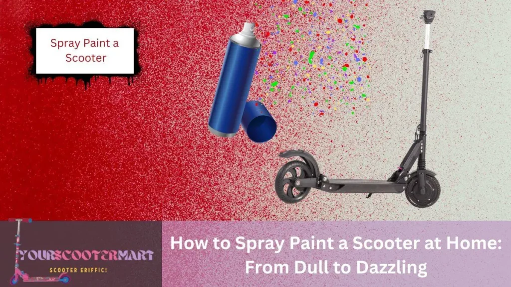 How to Spray Paint a Scooter