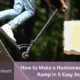 How to make a homemade scooter ramp