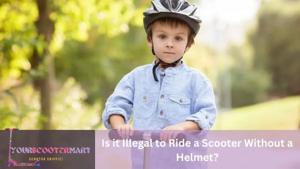 Is it Illegal to Ride a Scooter Without a Helmet?