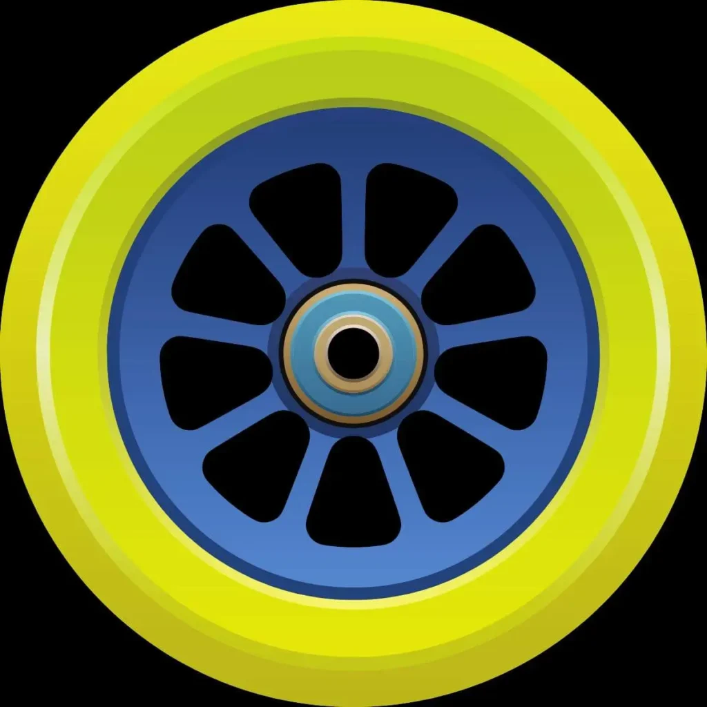 Spoked core wheel