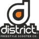 District scooters brand logo