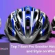 3 helmets representing the best pro scooter helmets