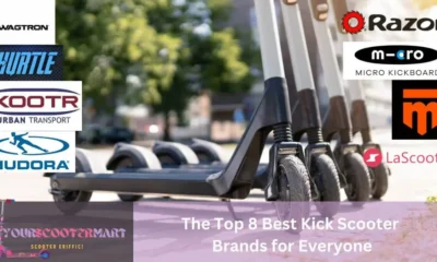 Best kick scooter brands and their logos