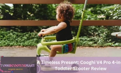 Cooghi V4 Pro 4-in-1 Toddler Scooter Review